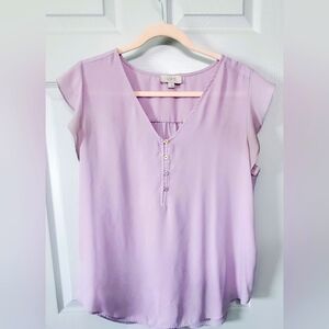 Loft lavender Blouse (L)